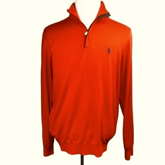 Polo Ralph Lauren Other - Polo Golf Ralph Lauren Men’s Pullover Quarter Zip Sweater